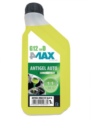 Antigeluri / lichide si concentrate antigel (tip de refrigerant G12) (1x1L. 1KG). fara silicati. galben. standard: Glaceol RX type D; Renault Typ D. c foto