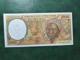 AFRICA CENTRALĂ 2000 FRANCI UNC
