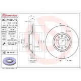 Set disc frana Citroen C5 2 (Rc) 08.04-09.08, C5 2 Break (Re) 09.04-08.08, C5 3 (Rd) 02.08-05.17, Jumpy 2 (Vf7) 01.07-03.16-; Fiat Scudo Box (270 272, BREMBO