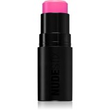 Nudestix Nudies Matte + Glow Core machiaj multifuncțional pentru ochi, buze și față culoare Magenta Magic 6 g
