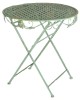Masa din fier forjat antik green LUP172