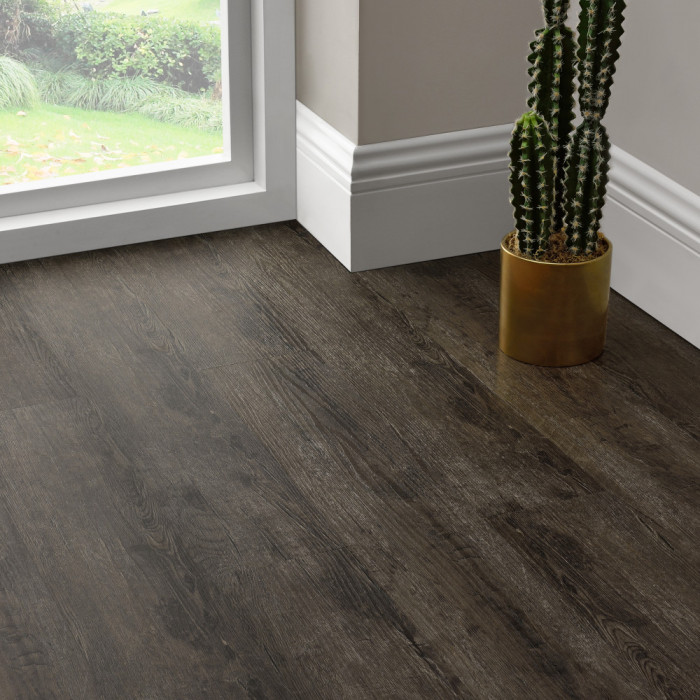 Parket laminat Valona Dark Oak design vinilin adeziv 3,92 m&sup2; [neu.holz] HausGarden Leisure