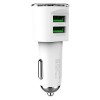 Incarcator Auto USB Tip-C Ldnio DL-C29, 2xUSB, 3.4A, Alb