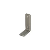 Consola 3 F, din tabla, gri mat, 115 x 80 x 40 mm