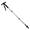 Baston trekking extensibil DEPOX&reg;, Ol Helper, aluminiu, lampa LED, 110 cm, argintiu