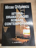 Istoria dramaturgiei romane contemporane - Mircea Ghitulescu (autograf), (Editura Albatros, 2000)