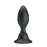 Cumpara ieftin Dop Anal Cu Vibratii, Negru, 11 cm, Pretty Love