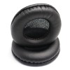 Set 2 bureti TXE pentru casti Logitech H609 / H390, On-Ear, Negru, Piele ecologica, Spuma cu memorie