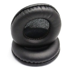 Set 2 bureti TXE pentru casti Logitech H609 / H390, On-Ear, Negru, Piele ecologica, Spuma cu memorie
