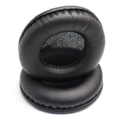 Set 2 bureti TXE pentru casti Logitech H609 / H390, On-Ear, Negru, Piele ecologica, Spuma cu memorie foto