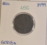 455 Italia, Italy, Gorizia Italian States 2 Soldi - Francesco II 1799, KM#44
