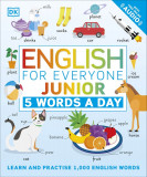 English for Everyone Junior: 5 Words a Day, Litera
