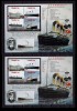 ✅ 2012 Niuafo'ou Niua Islands '" Titanic-100 ani " , blocuri mari 21.50x15 cm , dantelat+nedantelat, cota mare! Michel 44 Є ,MNH, Nestampilat