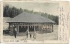 CP770N Tusn&aacute;df&uuml;rdő, Fők&uacute;t, Hauptbrunnen, carte poștală circulată Tușnad &ndash; Făgăraș, 1911, Adler Alfr&eacute;d f&eacute;nyk&eacute;p&eacute;sz, Băile Tușnad, Izvorul principal, Circulata, Printata