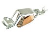 Bornă crocodil Mueller 50A, cositorit, otel, 104mm, max. 27mm prindere, 8.37mm
cablu