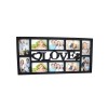 Rama Foto Colaj Love, 10 Fotografii, 60x32 cm, Multicolor, Plastic/Lemn, Stil Clasic, Perete/Birou