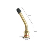 Valva roata camion tubeless 75 mm V3-20-7, diametru 16 mm