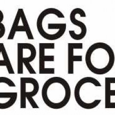 Sticker Auto Bags Are For Groceries