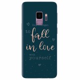 Husa silicon pentru Samsung S9, Fall In Love