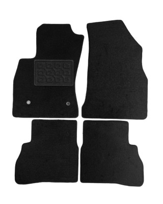 Set covorase auto mocheta Opel Combo D Tour 5 locuri 2012-&amp;amp;gt;, Negru, 4 buc. AutoDrive ProParts foto