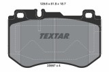 Set placute frana TEXTAR 2599701