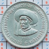 Portugalia 5 Escudos (Prince Henry the Navigator) 1960 argint - km 587 - A034, Europa