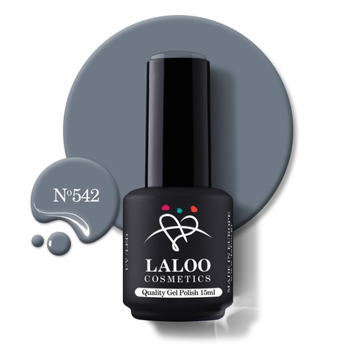 542 London Grey | Laloo gel polish 15ml