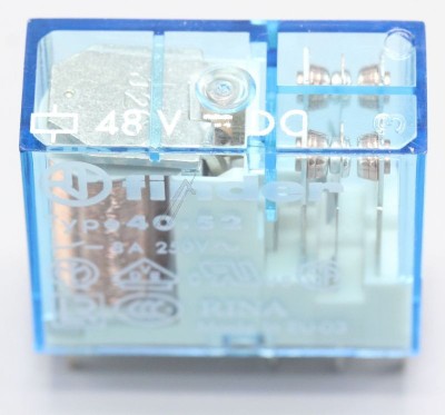 48VDC 8A-250VAC RELAIS, 2 WECHSLER 40.52.9.048.0000 FINDER foto