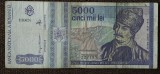 5000 lei 1993, Rom&acirc;nia