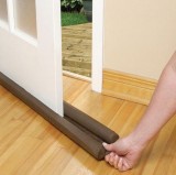 Protectie Anti Curent Usa/Fereastra Twin Draft Guard Maro 85cm - Izolare Termica, Reducere Praf, Economie Energie