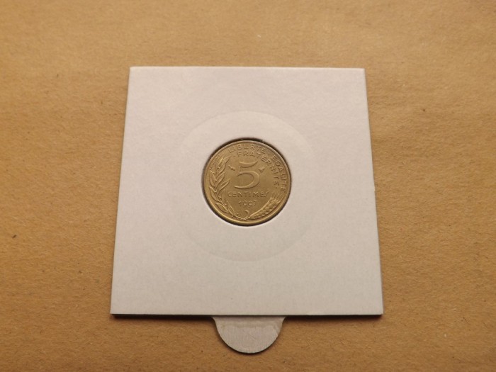 Franta 5 Centimes 1997