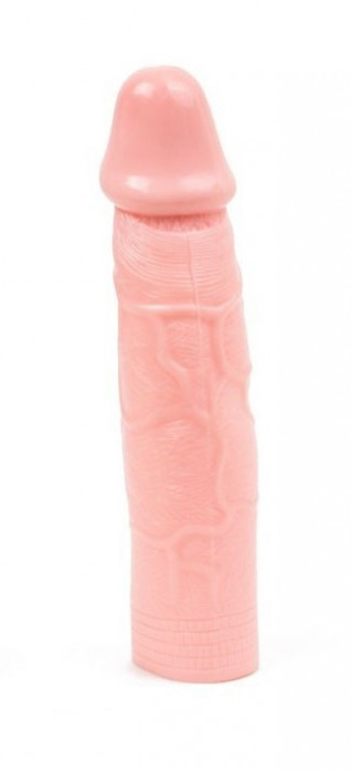 Prelungitor Realist Penis + 6 cm, TPR, Natural