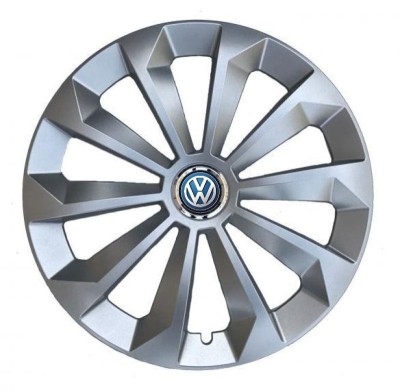Set 4 Capace Roti, potrivite jantelor de R15, pentru Volkswagen, model fame cromat foto