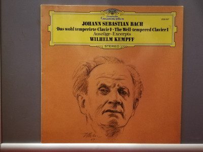 Bach &amp;ndash; The Well Tempered Clavier 1 (1976/Deutsche Grammophon/RFG) - Vinil/NM+ foto