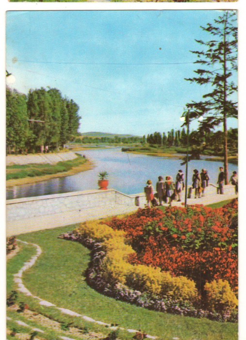 CPIB 22476 - CARTE POSTALA - LUGOJ. PE MALUL TIMISULUI, RPR