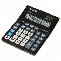 Calculator de birou 16 digiti, 205 x 155 x 35 mm, Eleven CDB1601-BK