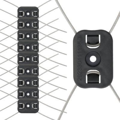 Set cap pentru motocositoare 170 mm, 10 bucati, Red Technic RTPKA0104-GL foto