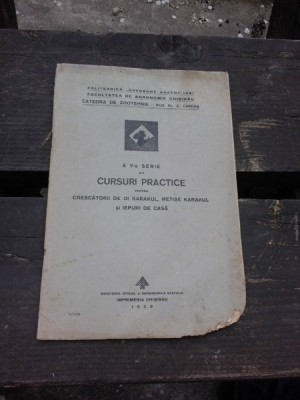 A V-A SERIE DE CURSURI PRACTICE PENTRU CRESCATORII DE OI KARAKUL, METISE KARAKUL SI IEPURI DE CASA foto