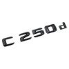 Emblema C 250d Negru, pentru spate portbagaj Mercedes, Mercedes-benz