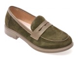 Cumpara ieftin Mocasini GRYXX verzi, 37718, din piele intoarsa