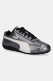 Puma sneakers din piele Speedcat culoarea argintiu, 403689