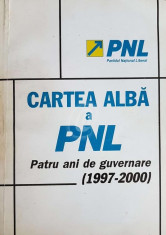 Cartea alba a PNL. Patru ani de guvernare (1997-2000) foto