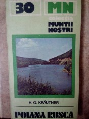 H. G. Krautner - Muntii Poiana Rusca (Editia: 1984) foto