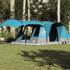 vidaXL Cort de camping pentru 5 persoane, albastru, impermeabil 4009426