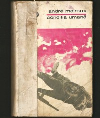CONDIȚIA UMANĂ - ANDRE MALRAUX - BPT