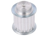 Roată de curea T5 25mm aluminiu