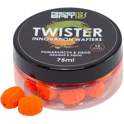 Wafters Feeder Bait Twister, Squid &amp;amp; Portocala, 12mm, 50g foto