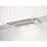 Hota telescopica incorporabila Electrolux LFP326FW, Putere de absorbtie 410 mc/h, 1 motor, 3 viteze, 2 filtre de aluminiu lavabile, 60 cm, Alb