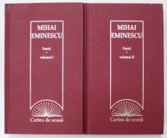 MIHAI EMINESCU , POEZII , VOLUMELE I - II , 2009 foto