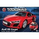 Set de constructie, Airfix Quickbuild, Audi R8 Coupe, 45 piese